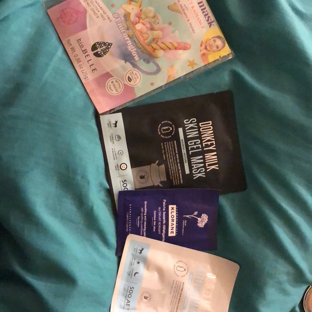 Collection of face masks
